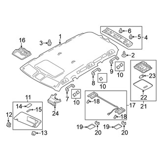 Nissan OE - Roof - Interior Trim