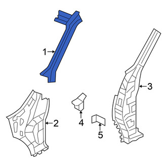 Nissan OE - Left Upper Body A-Pillar