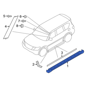 Nissan OE - Left Running Board