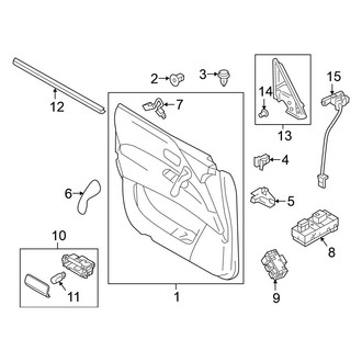 Nissan OE - Front Door - Interior Trim