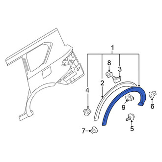 Nissan OE - Rear Left Fender Flare