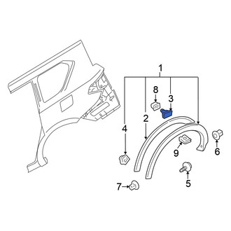 Nissan OE - Fender Flare Clip