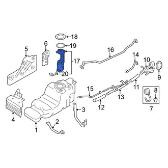 Nissan OE - Fuel Pump and Sender Assembly