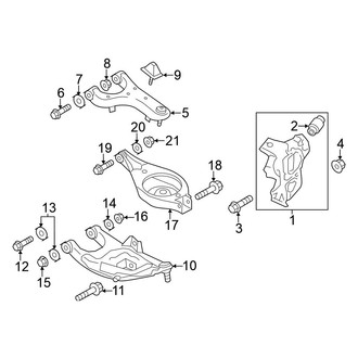 Nissan OE - Rear Suspension - Suspension Components