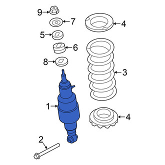 Nissan OE - Rear Suspension Shock Absorber