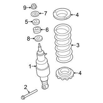 Nissan OE - Rear Suspension - Shocks & Components