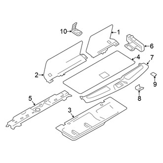Nissan OE - Rear Body & Floor - Interior Trim