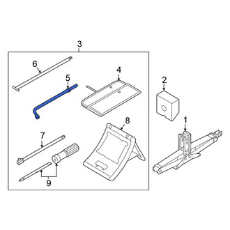 Nissan OE - Wheel Lug Wrench