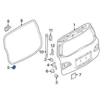 Nissan OE - Rear Liftgate Stop Bumper