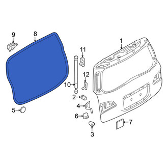 Nissan OE - Rear Hatch Seal