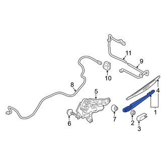 Nissan OE - Rear Wiper Arm
