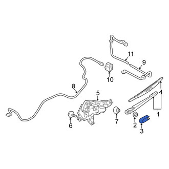 Nissan OE - Wiper Arm Cover