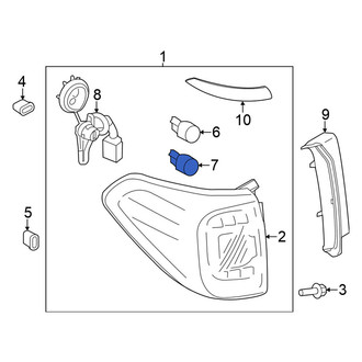 Nissan OE - Brake Light Bulb