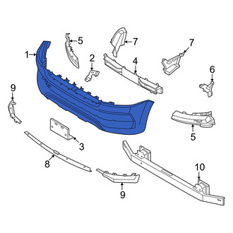 Nissan OE - Front Bumper Cover