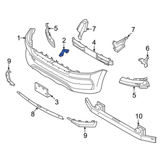 Nissan OE - Front Right Bumper Cover Bracket