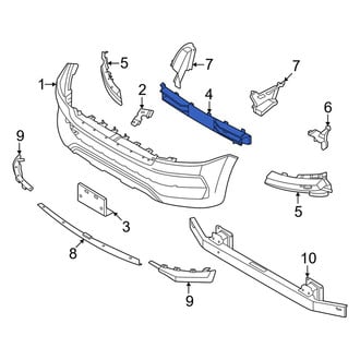Nissan OE - Front Lower Grille