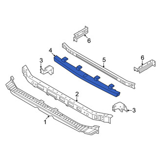 Nissan OE - Front Lower Bumper Impact Absorber