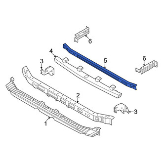 Nissan OE - Front Upper Bumper Cover Reinforcement