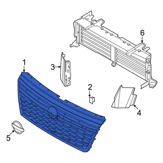 Nissan OE - Front Lower Grille