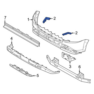 Nissan OE - Front Right Bumper Cover Bracket