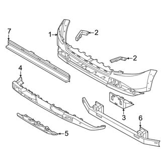 Nissan OE - Front Bumper & Grille - Bumper & Components (Bumper Cover), (PRO-4X)