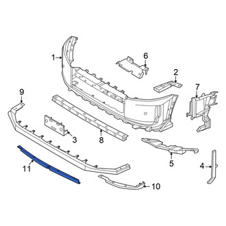 Nissan OE - Front Inner Spoiler