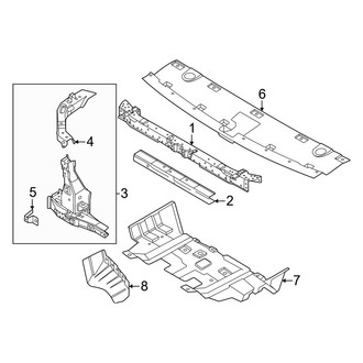 Nissan OE - Radiator Support