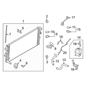 Nissan OE - Cooling - Radiator & Components