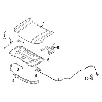 Nissan OE - Hood & Components
