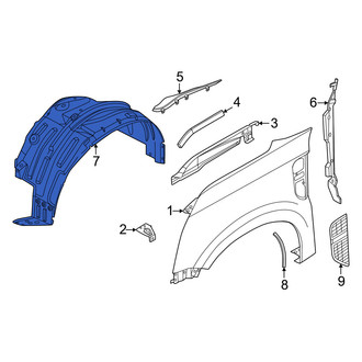 Nissan OE - Front Right Fender Splash Shield