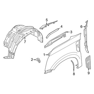 Nissan OE - Fender & Components