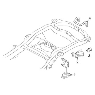Nissan OE - Frame - Spare Tire Carrier