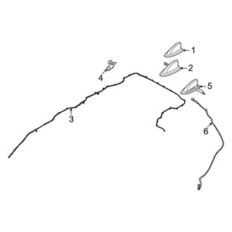 Nissan OE - Antenna Cable