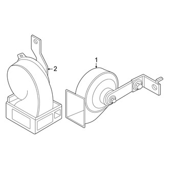 Nissan OE - Electrical - Horn