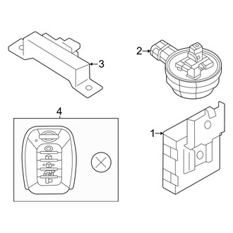 Nissan OE - Electrical - Keyless Entry Components