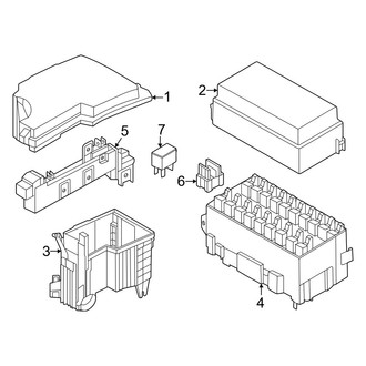 Nissan OE - Electrical - Fuse & Relay (Engine Compartment)