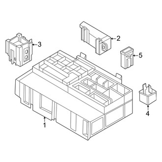 Nissan OE - Electrical - Fuse & Relay (Instrument Panel & Body)