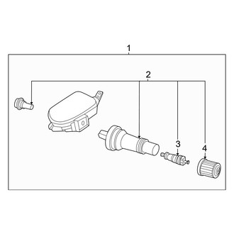 Nissan OE - Electrical - Tire Pressure Monitor Components