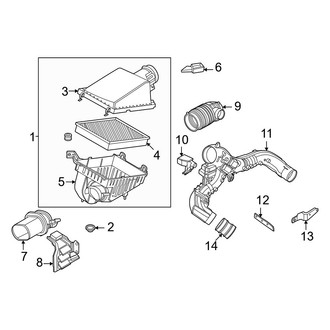 Nissan OE - Engine - Air Intake