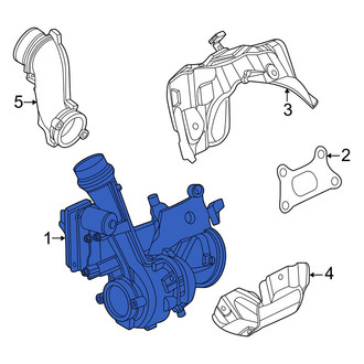 Nissan OE - Left Turbocharger