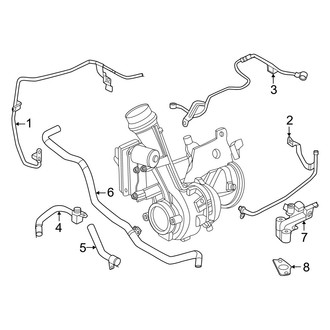 Nissan OE - Engine - Turbocharger & Components (Hoses & Pipes)