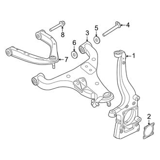 Nissan OE - Front Suspension - Suspension Components (AWD)
