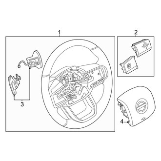 Nissan OE - Steering Wheel & Trim
