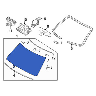 Nissan OE - Front Windshield