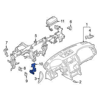 Nissan OE - Instrument Panel Air Bag Bracket