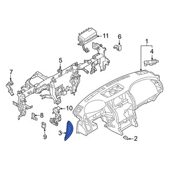 Nissan OE - Left Instrument Panel Side Cover