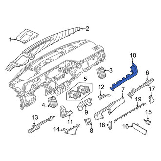 Nissan OE - Right Instrument Panel Molding
