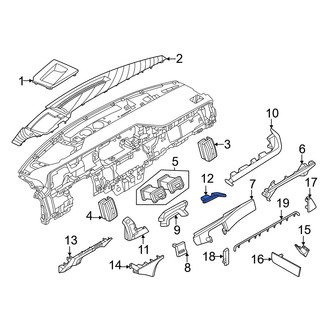 Nissan OE - Center Instrument Panel Molding