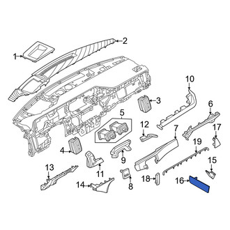 Nissan OE - Left Instrument Panel Cover