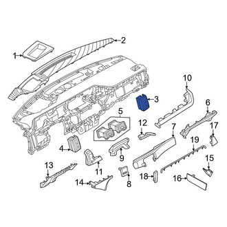 Nissan OE - Front Right Outer Dashboard Air Vent